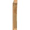Ekena Millwork Traditional Block Rough Sawn Outlooker, Western Red Cedar, 6"W x 38"D x 38"H OUT06X38X38TRA05RWR - alternate 4